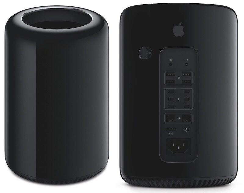 Apple Mac Pro 6.1  (Late 2013) E5-1650 V2 (6-Cores)/32GB/512GB NVMe/2x FirePro D300