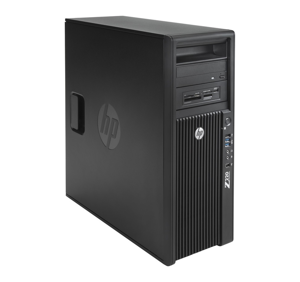 HP Z220 Tower E3-1230v2 (4-Cores)/8GB/500GB/128GB SSD/Quadro NVS 510
