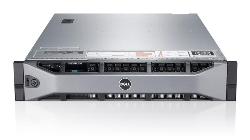 Dell Poweredge R720xd 2 x E5-2650v2 (8-Cores)/128GB/H710-1GB/24xSFF/2x750W/No rails