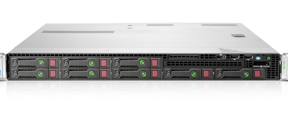 HP Proliant DL360p G8 (8xSFF) 2 x Xeon E5-2670 (8-Cores)/128GB/P420-1GB/331FLR/2x460W/No ILO/No Rails